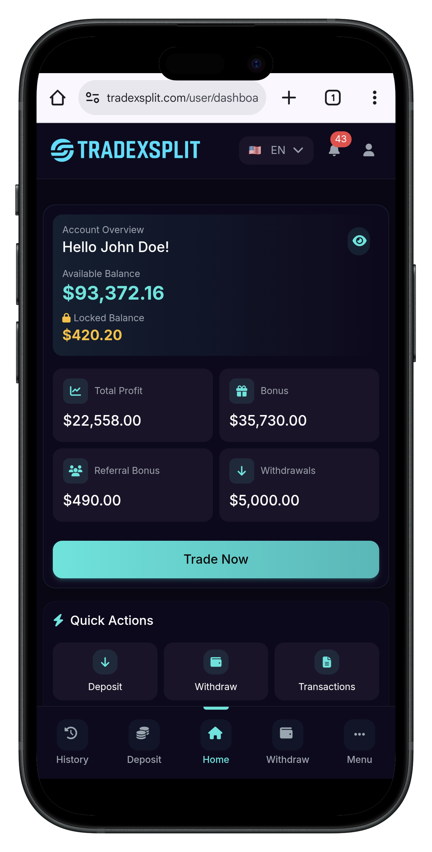 Mobile App Mockup
